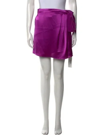 Pre-owned Nonchalant Mini Skirt In Purple