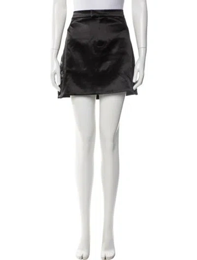 Pre-owned Nonchalant Mini Skirt W/ Tags In Black