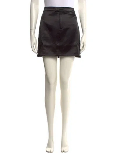 Pre-owned Nonchalant Mini Skirt W/ Tags In Black