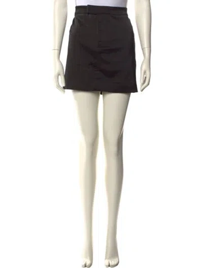 Pre-owned Nonchalant Mini Skirt W/ Tags In Black