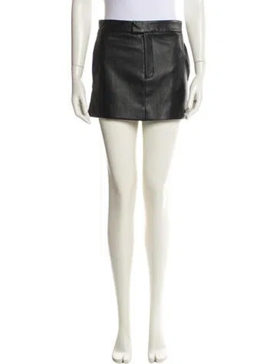 Pre-owned Nonchalant Mini Skirt W/ Tags In Black
