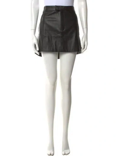 Pre-owned Nonchalant Mini Skirt W/ Tags In Black