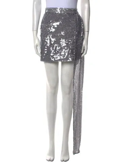 Pre-owned Nonchalant Mini Skirt W/ Tags In Blue