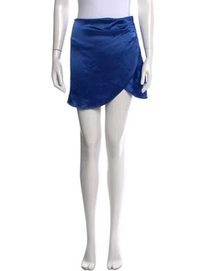 Pre-owned Nonchalant Mini Skirt W/ Tags In Blue