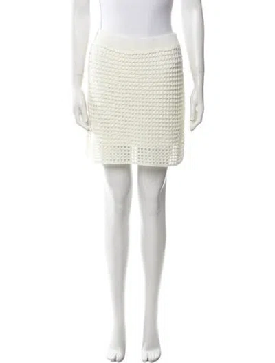 Pre-owned Nonchalant Mini Skirt W/ Tags In Neutral