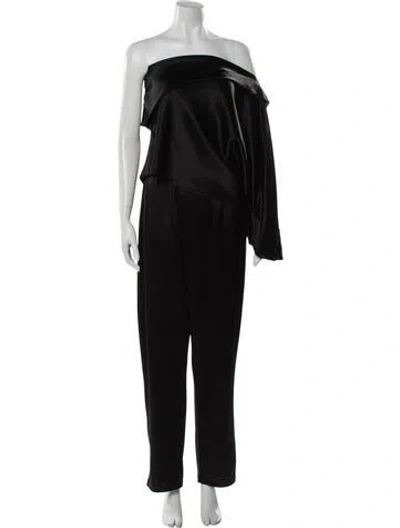 Pre-owned Nonchalant Pant Set In Black