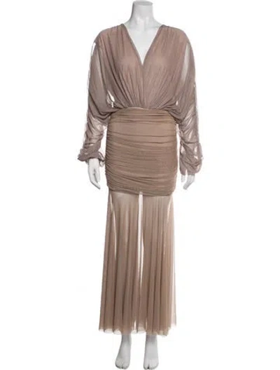 Pre-owned Nonchalant Pleated Accents Set W/ Tags In Neutrals