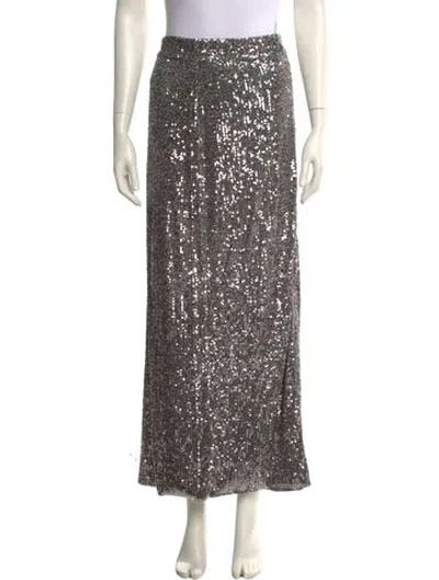 Pre-owned Nonchalant Sequin Embellishments Midi Length Skirt
