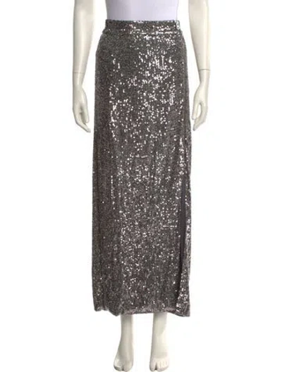 Pre-owned Nonchalant Sequin Embellishments Midi Length Skirt W/ Tags