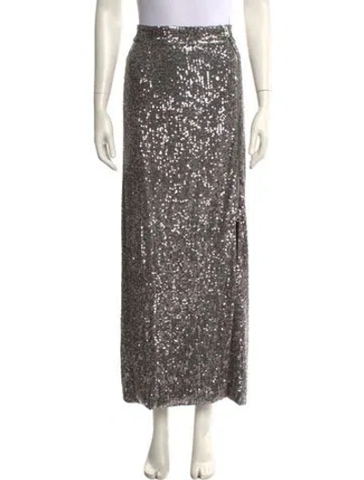 Pre-owned Nonchalant Sequin Embellishments Midi Length Skirt W/ Tags