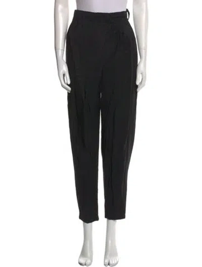 Pre-owned Nonchalant Skinny Leg Pants In Black