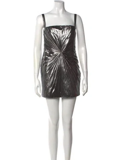 Pre-owned Nonchalant Square Neckline Mini Dress W/ Tags