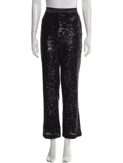 Pre-owned Nonchalant Straight Leg Pants In Black