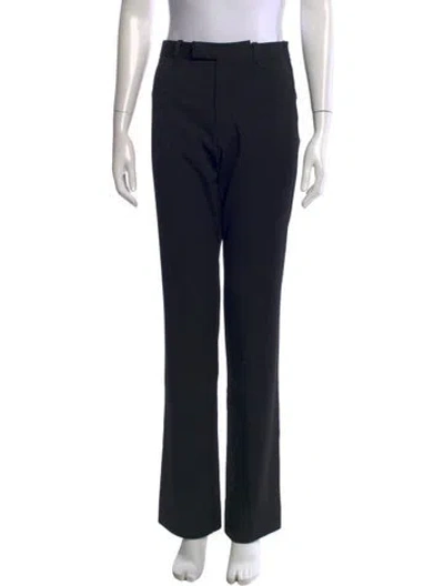 Pre-owned Nonchalant Straight Leg Pants In Black