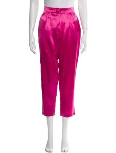 Pre-owned Nonchalant Straight Leg Pants In Pink