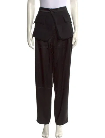 Pre-owned Nonchalant Straight Leg Pants W/ Tags In Black