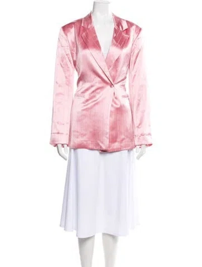 Pre-owned Nonchalant Striped Jacket