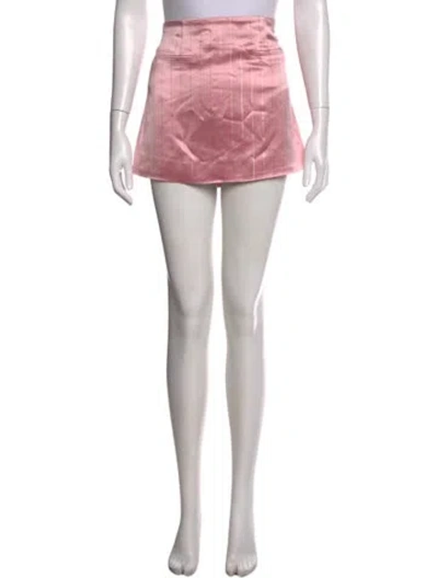 Pre-owned Nonchalant Striped Mini Skirt