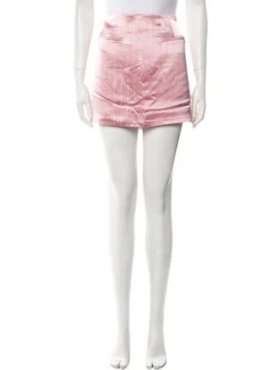 Pre-owned Nonchalant Striped Mini Skirt W/ Tags