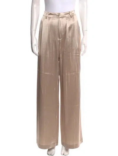 Pre-owned Nonchalant Striped Wide Leg Pants W/ Tags