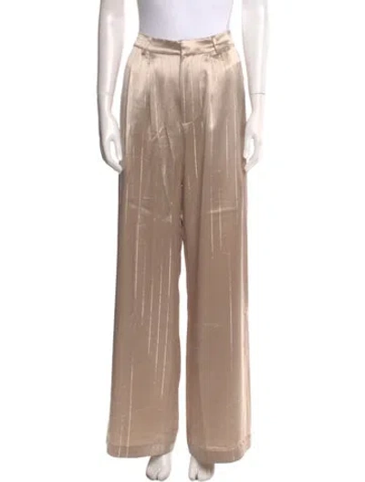 Pre-owned Nonchalant Striped Wide Leg Pants W/ Tags