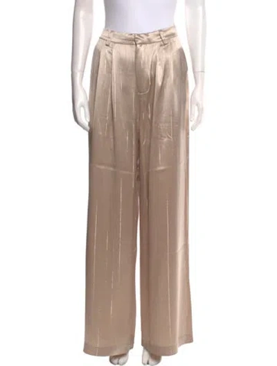 Pre-owned Nonchalant Striped Wide Leg Pants W/ Tags