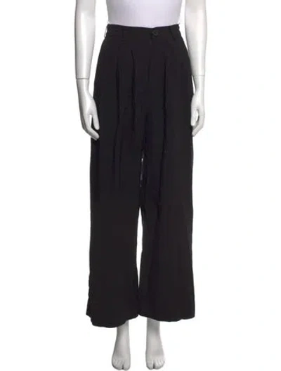 Pre-owned Nonchalant Wide Leg Pants In Black