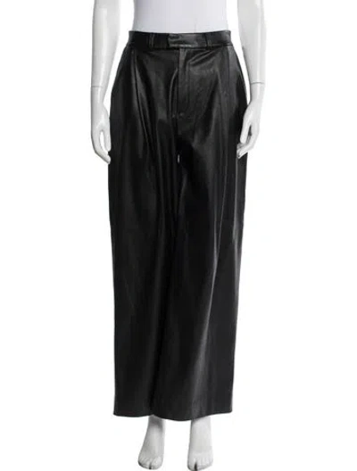 Pre-owned Nonchalant Wide Leg Pants In Black