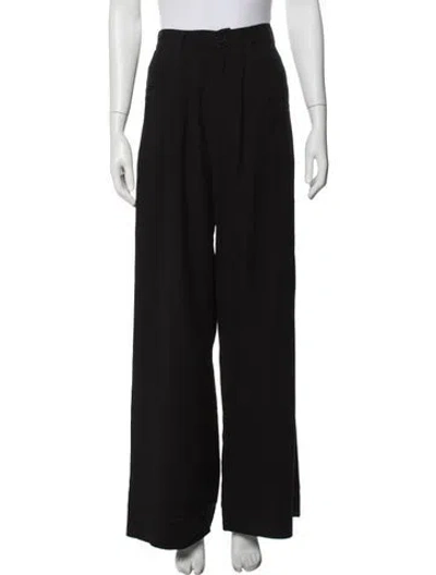 Pre-owned Nonchalant Wide Leg Pants In Black