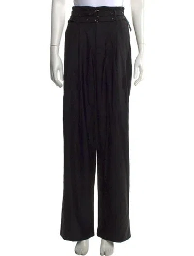 Pre-owned Nonchalant Wide Leg Pants In Black