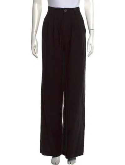 Pre-owned Nonchalant Wide Leg Pants In Black