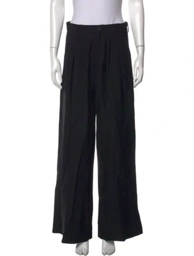 Pre-owned Nonchalant Wide Leg Pants In Black