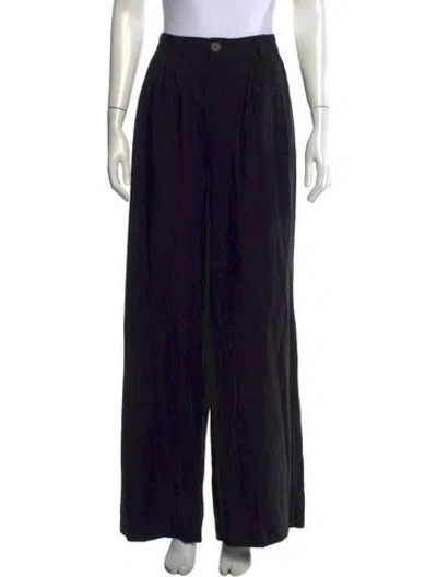 Pre-owned Nonchalant Wide Leg Pants In Black