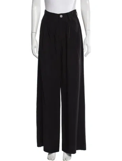 Pre-owned Nonchalant Wide Leg Pants In Black