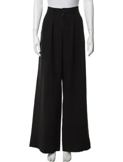 Pre-owned Nonchalant Wide Leg Pants In Black