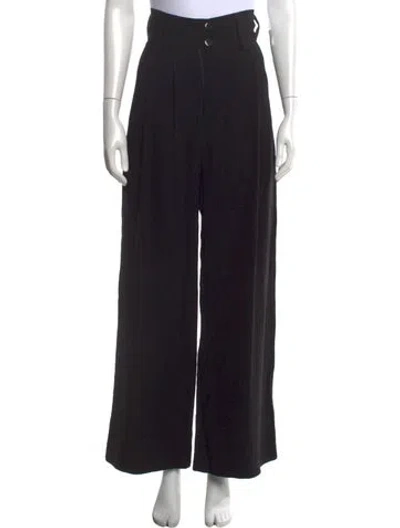 Pre-owned Nonchalant Wide Leg Pants In Black