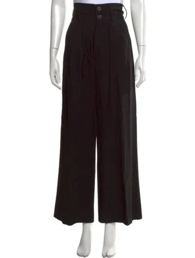 Pre-owned Nonchalant Wide Leg Pants In Black