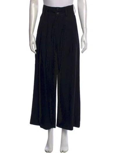 Pre-owned Nonchalant Wide Leg Pants In Black