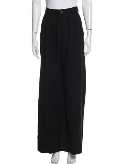 Pre-owned Nonchalant Wide Leg Pants In Black