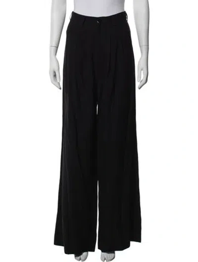 Pre-owned Nonchalant Wide Leg Pants In Black