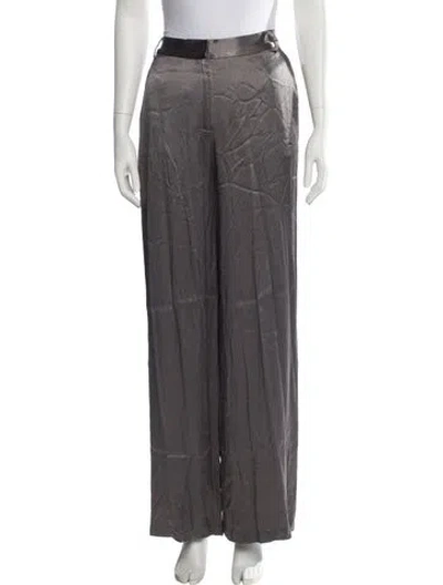 Pre-owned Nonchalant Wide Leg Pants In Gray