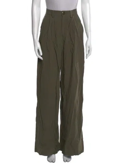 Pre-owned Nonchalant Wide Leg Pants In Green