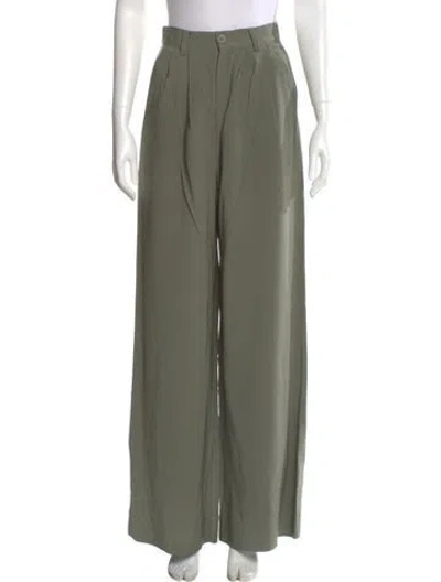 Pre-owned Nonchalant Wide Leg Pants In Green
