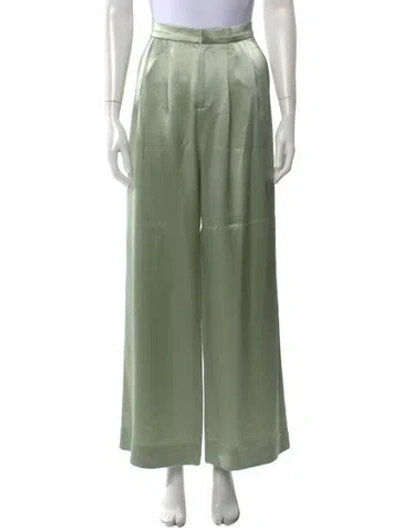 Pre-owned Nonchalant Wide Leg Pants In Green
