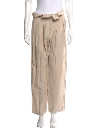 Pre-owned Nonchalant Wide Leg Pants In Neutrals