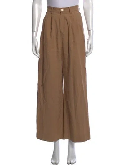 Pre-owned Nonchalant Wide Leg Pants In Neutrals
