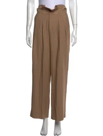 Pre-owned Nonchalant Wide Leg Pants In Neutrals