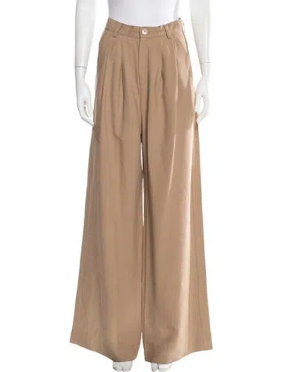 Pre-owned Nonchalant Wide Leg Pants In Neutrals