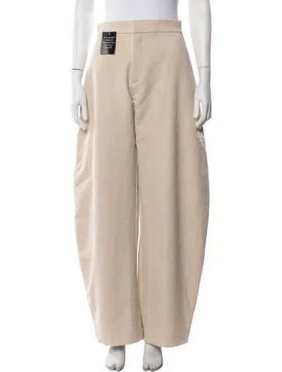 Pre-owned Nonchalant Wide Leg Pants In Neutrals
