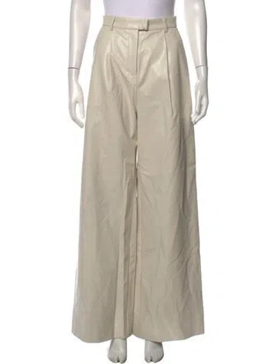 Pre-owned Nonchalant Wide Leg Pants In Neutrals
